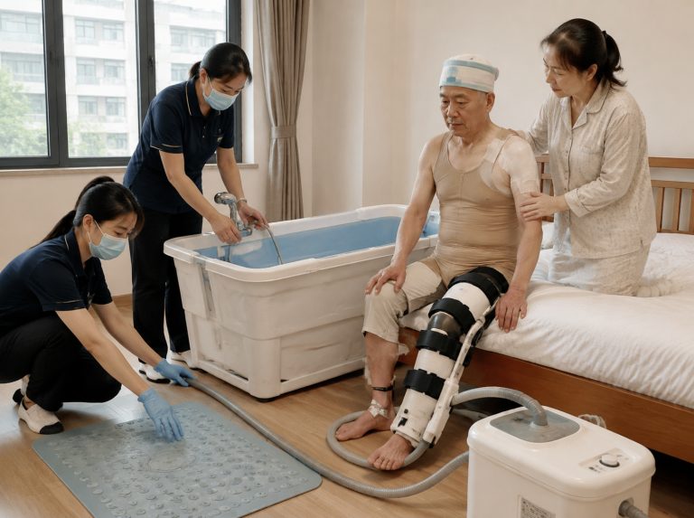 扬中术后康复居家助浴服务